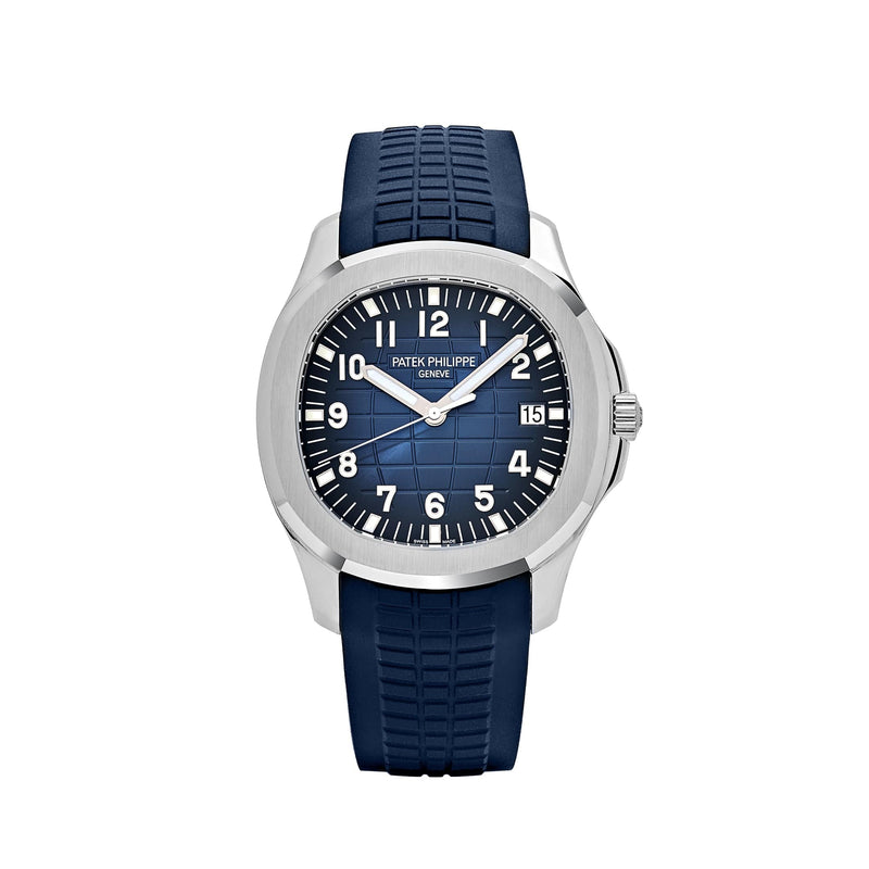 Patek Philippe Aquanaut 3285 V3 – Swiss Super Clone 5168G-001 White Gold Blue Dial (2025)