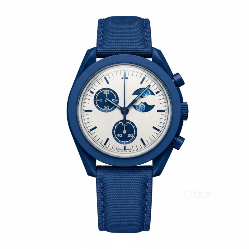 Moon Phase Chronograph Watch