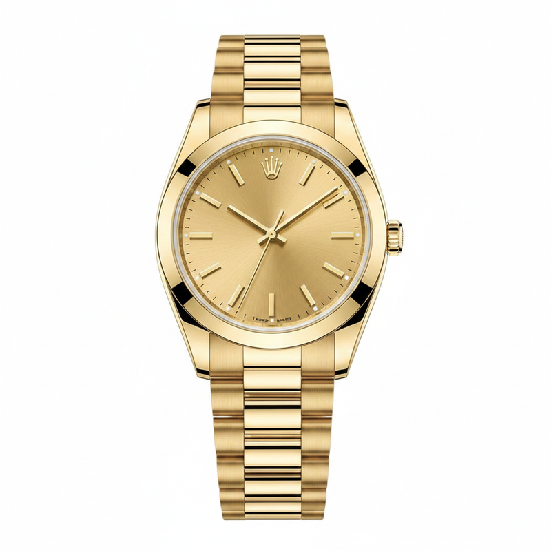 Yellow Gold Automatic Diamond Watch
