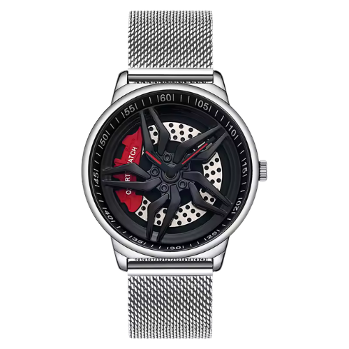 DAVINTH Velocity Silver Mesh
