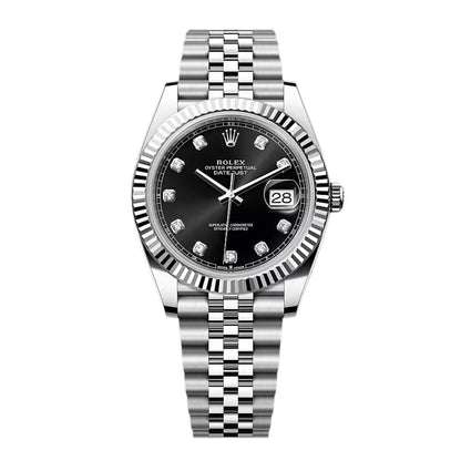 [Bundle Kit 1 pc] Automatic Black Diamond Dial Watch