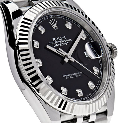 [Bundle Kit 3 pcs] Automatic Black Diamond Dial Watch