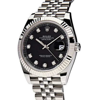 [Bundle Kit 3 pcs] Automatic Black Diamond Dial Watch