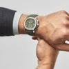 Patek Philippe Aquanaut 3285 V3 – Swiss Super Clone 5968G-010 Chronograph White Gold Khaki Green Dial (2023)