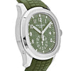 Patek Philippe Aquanaut 3285 V3 – Swiss Super Clone 5968G-010 Chronograph White Gold Khaki Green Dial (2023)