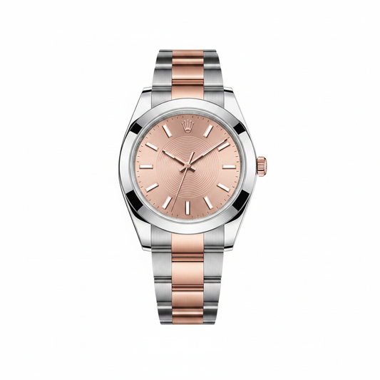 Rose Gold Two-Tone Automatic Watch