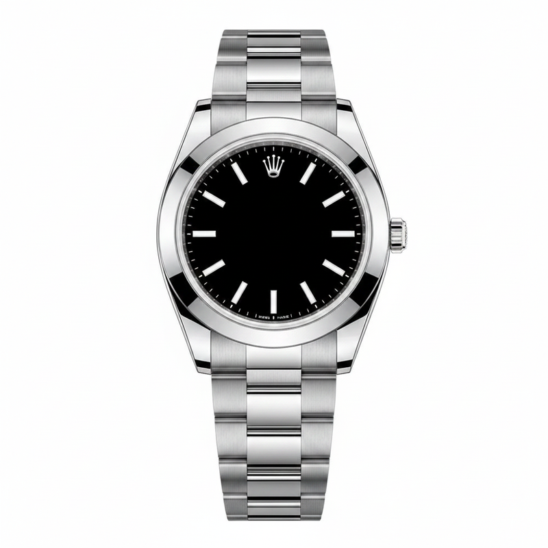 Automatic Black Diamond Dial Watch
