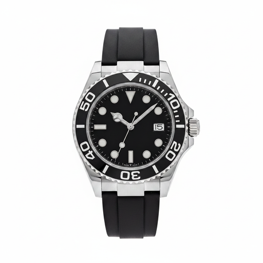 White Gold Automatic Dive Watch