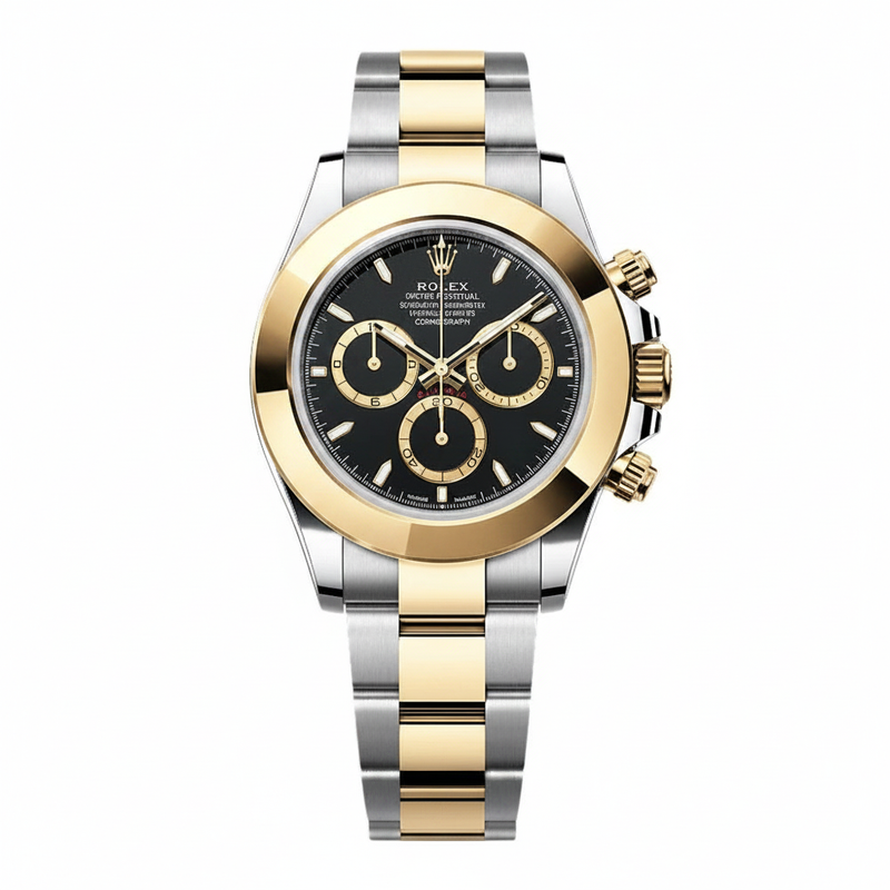Two-Tone Chronograph Automatic Watch