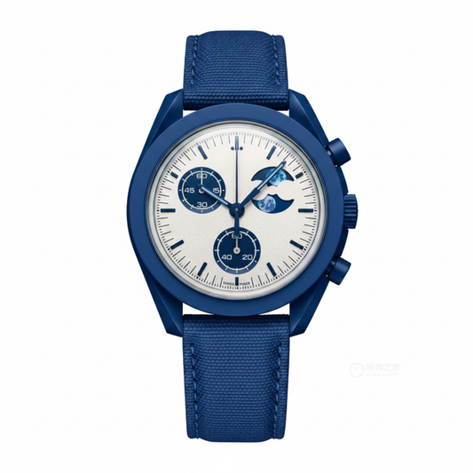 Moon Phase Chronograph Watch