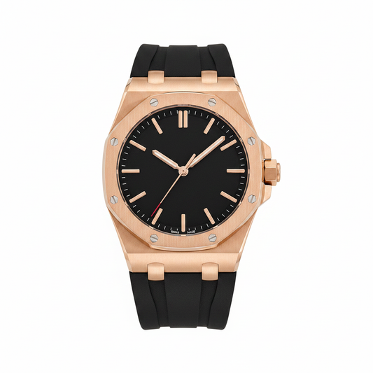 Rose Gold Chronograph Dive Watch