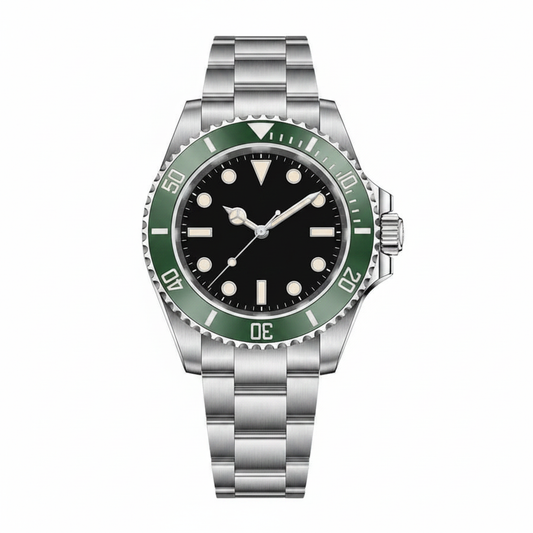 Men's Dive Watch Green Bezel