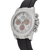 Rolex Daytona 126589RBR White Gold Diamond Mother of Pearl Dial Diamond Bezel